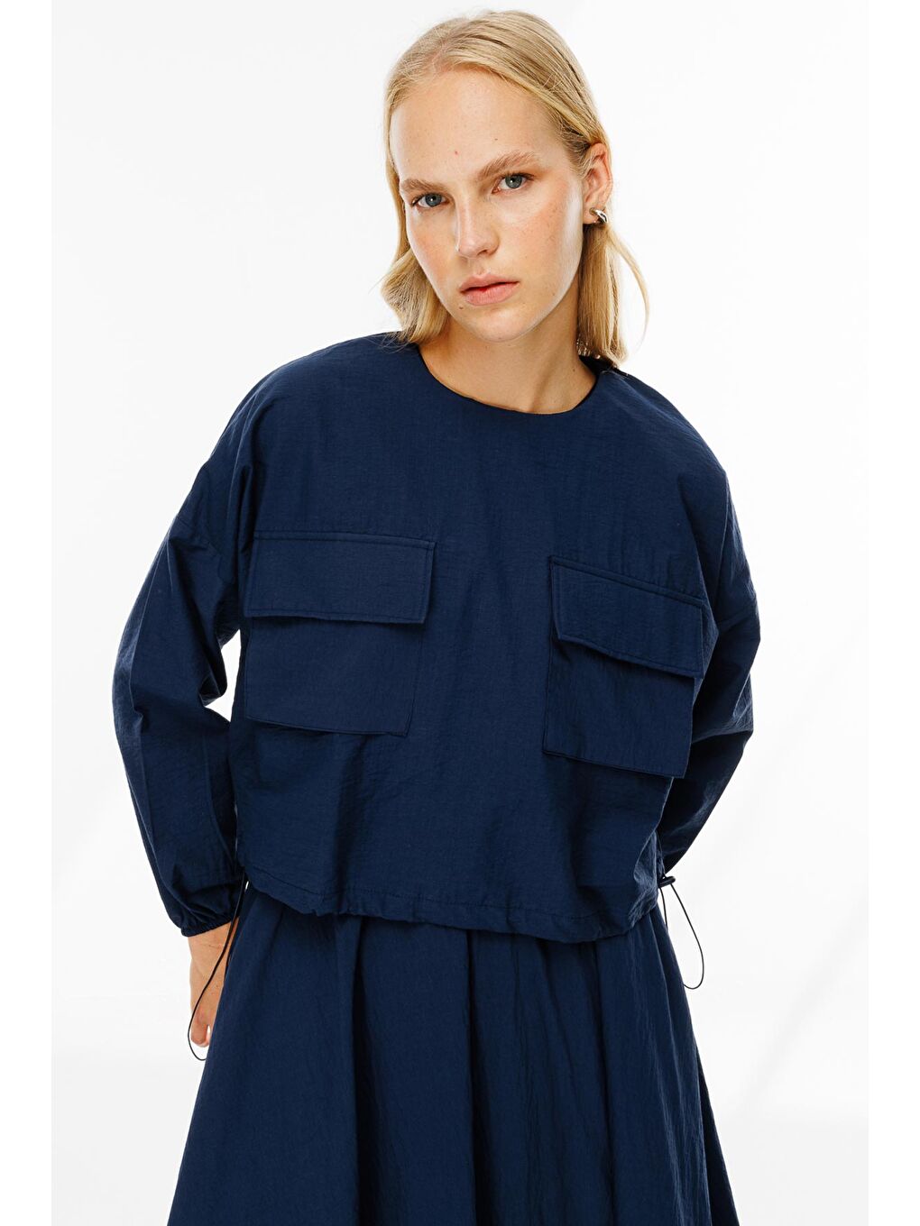 Stoperli Balon Lacivert Etek Takım-1