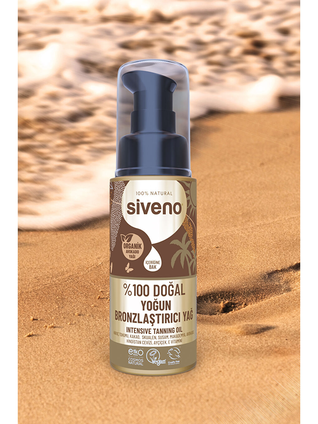 %100 Doğal Bronzlaştırıcı Yağ Organik Avokado Yağı Nemlendirici Yoğun Bronzlaştırıcı 50 ml-4