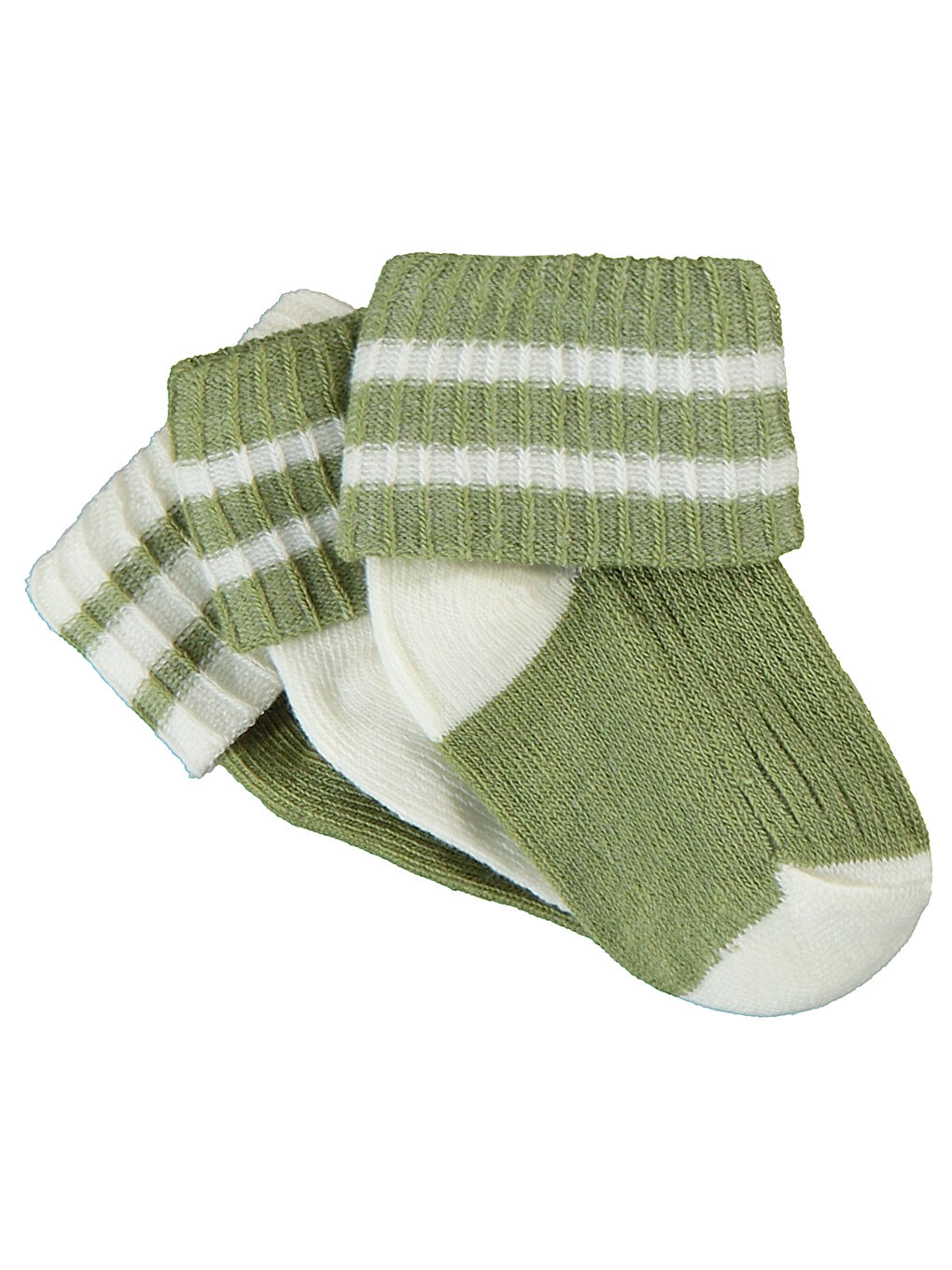 Baby Bebek 3'lü Çorap Set 0-24 Ay Yeşil-2