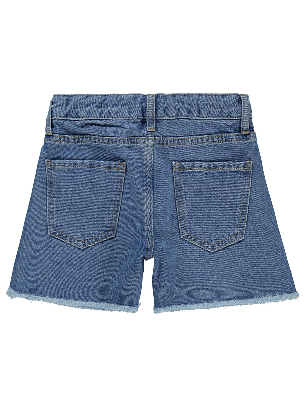 Girls Kız Çocuk Şort 6-9 Yaş Mavi-2