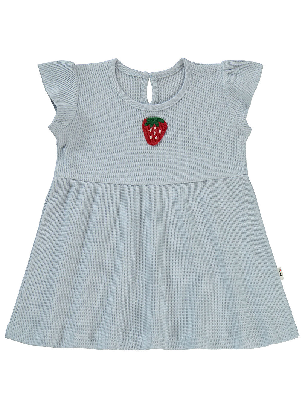 Baby Kız Bebek Elbise 6-18 Ay Mavi