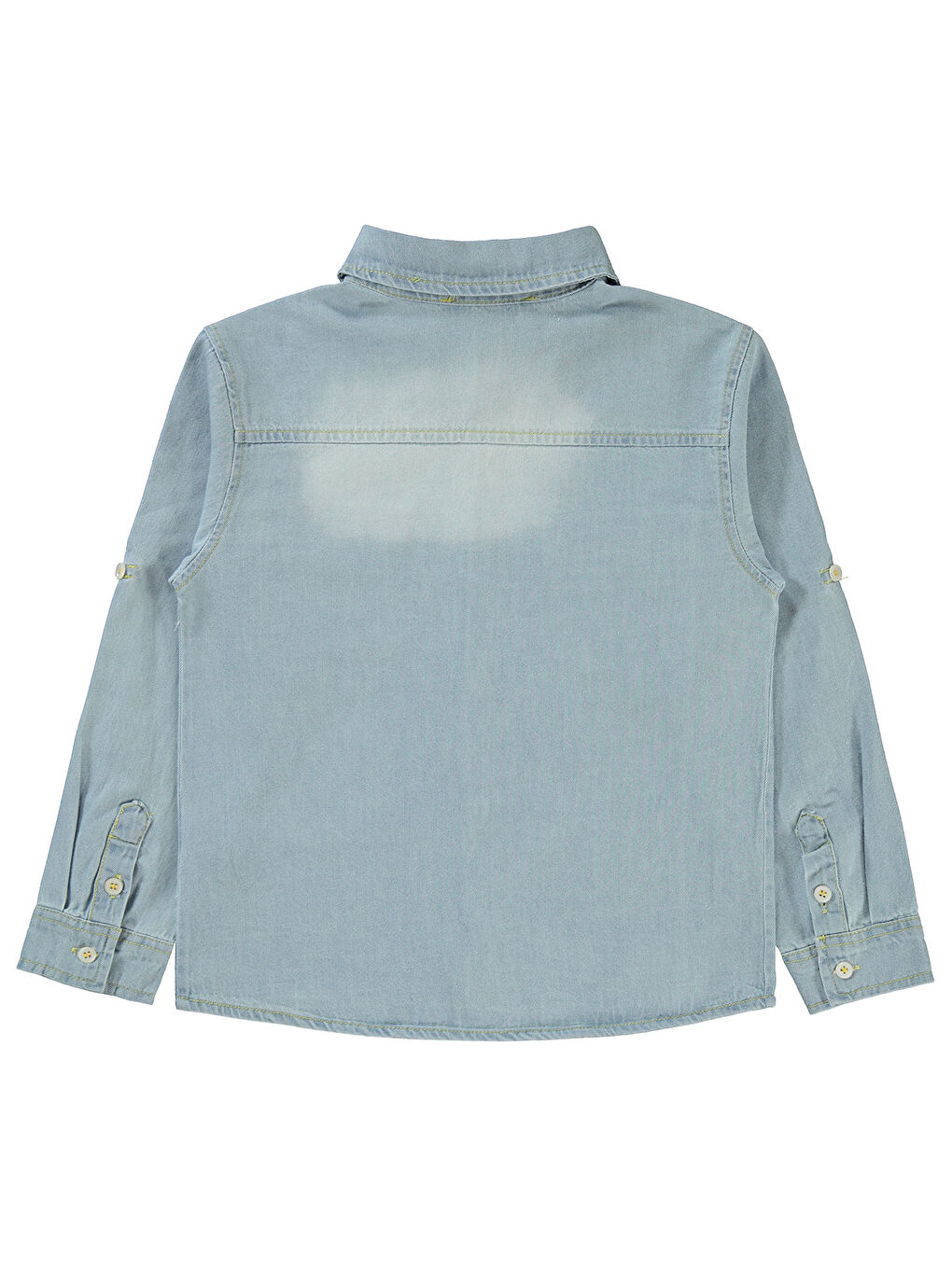 Boys Erkek Çocuk Gömlek 6-9 Yaş Açık Mavi-1