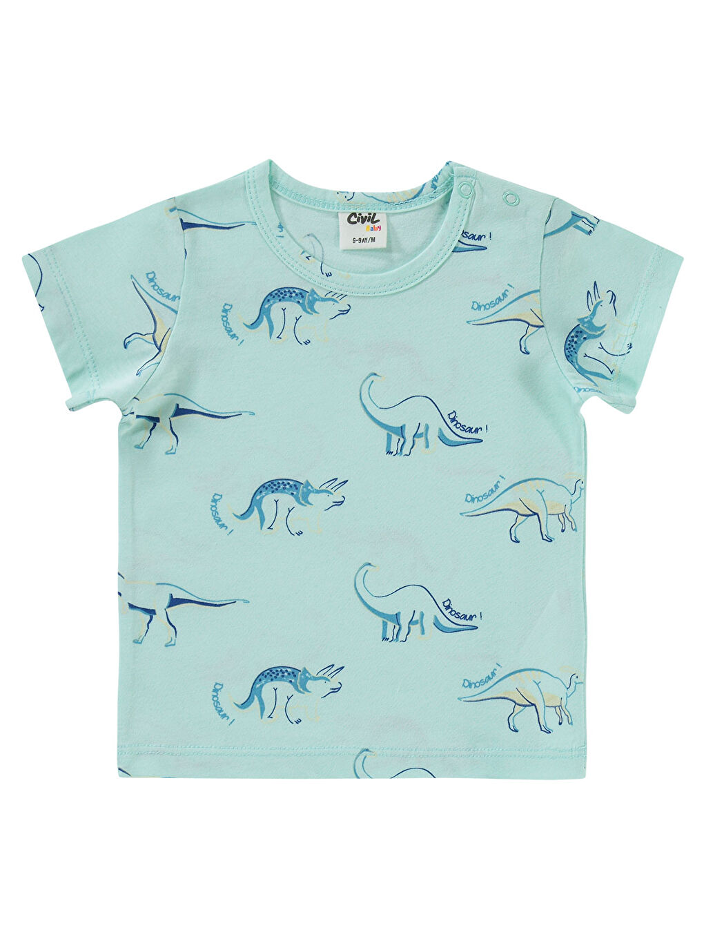 Yeşil Baby Erkek Bebek Şortlu Takım 6-18 Ay Mint-2