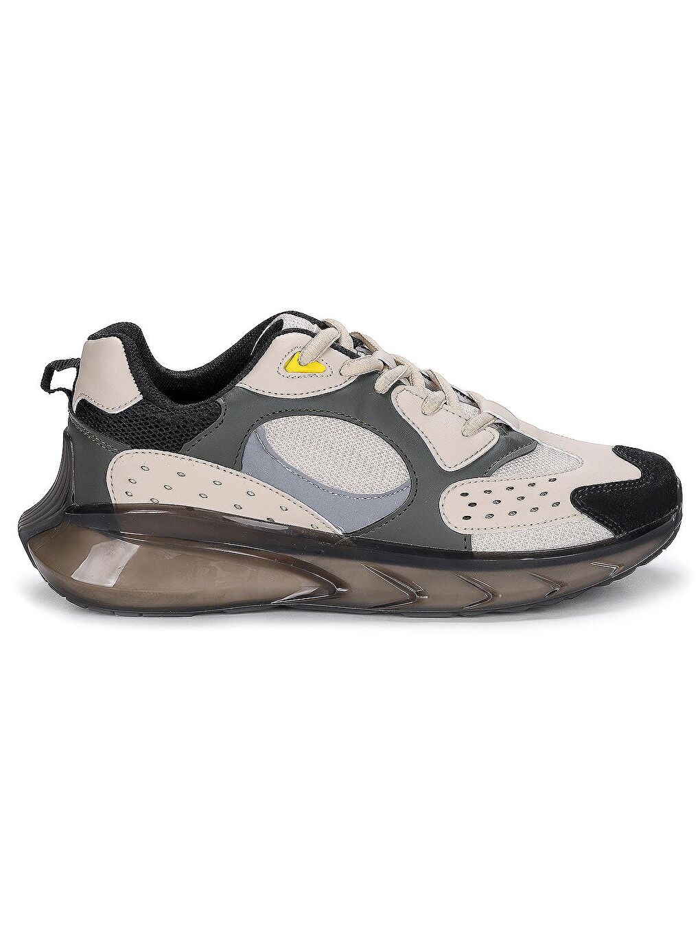 Siyah 1754 Günlük Bağcıklı Erkek Spor Ayakkabı-3