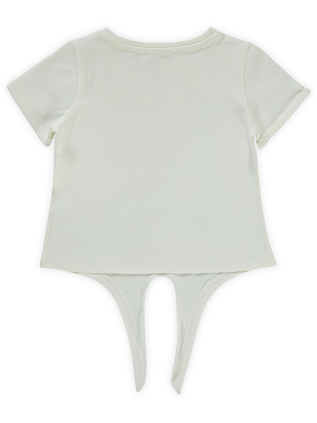 Girls Kız Çocuk Tişört 2-5 Yaş Ekru-1