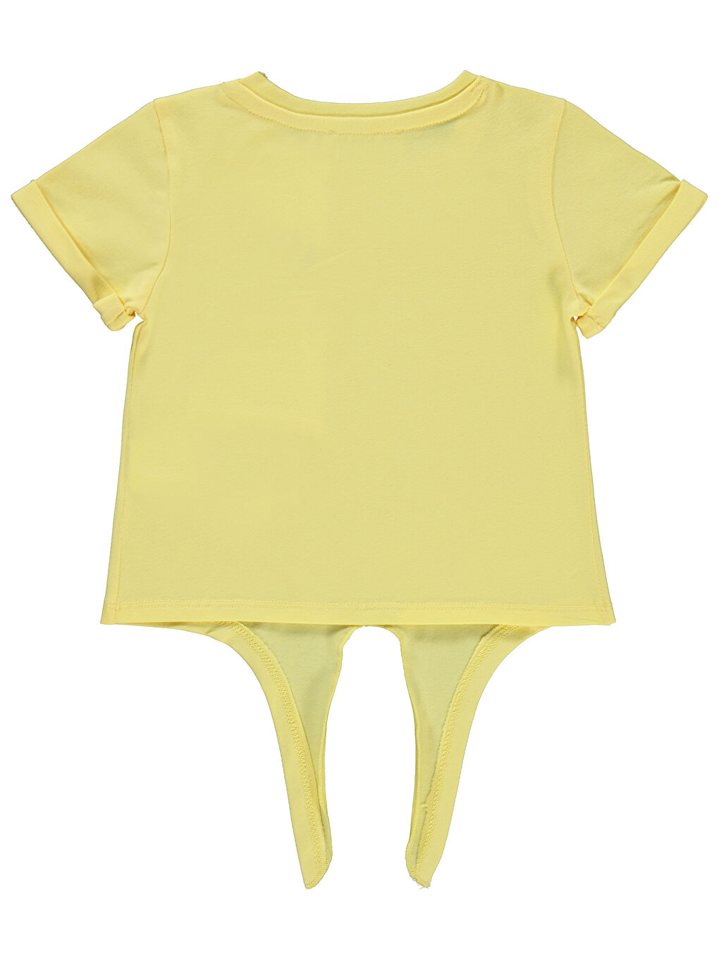 Girls Kız Çocuk Tişört 2-5 Yaş Açık Sarı-1
