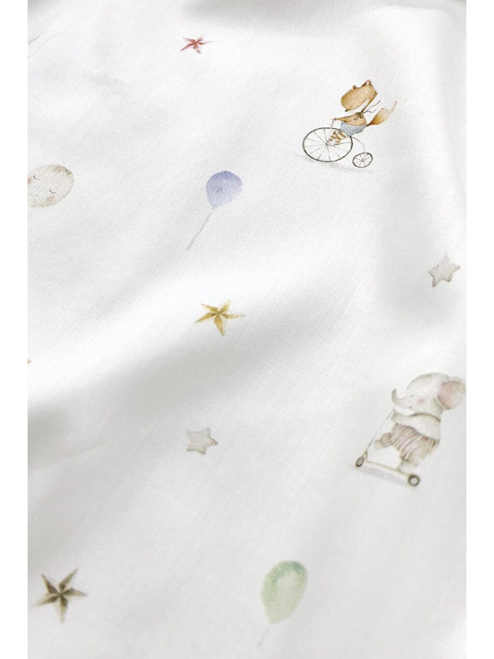 Casadora Baby Karişik 100% Pamuk Saten Bebek Lastikli Çarşaf - 70x140 cm - 3