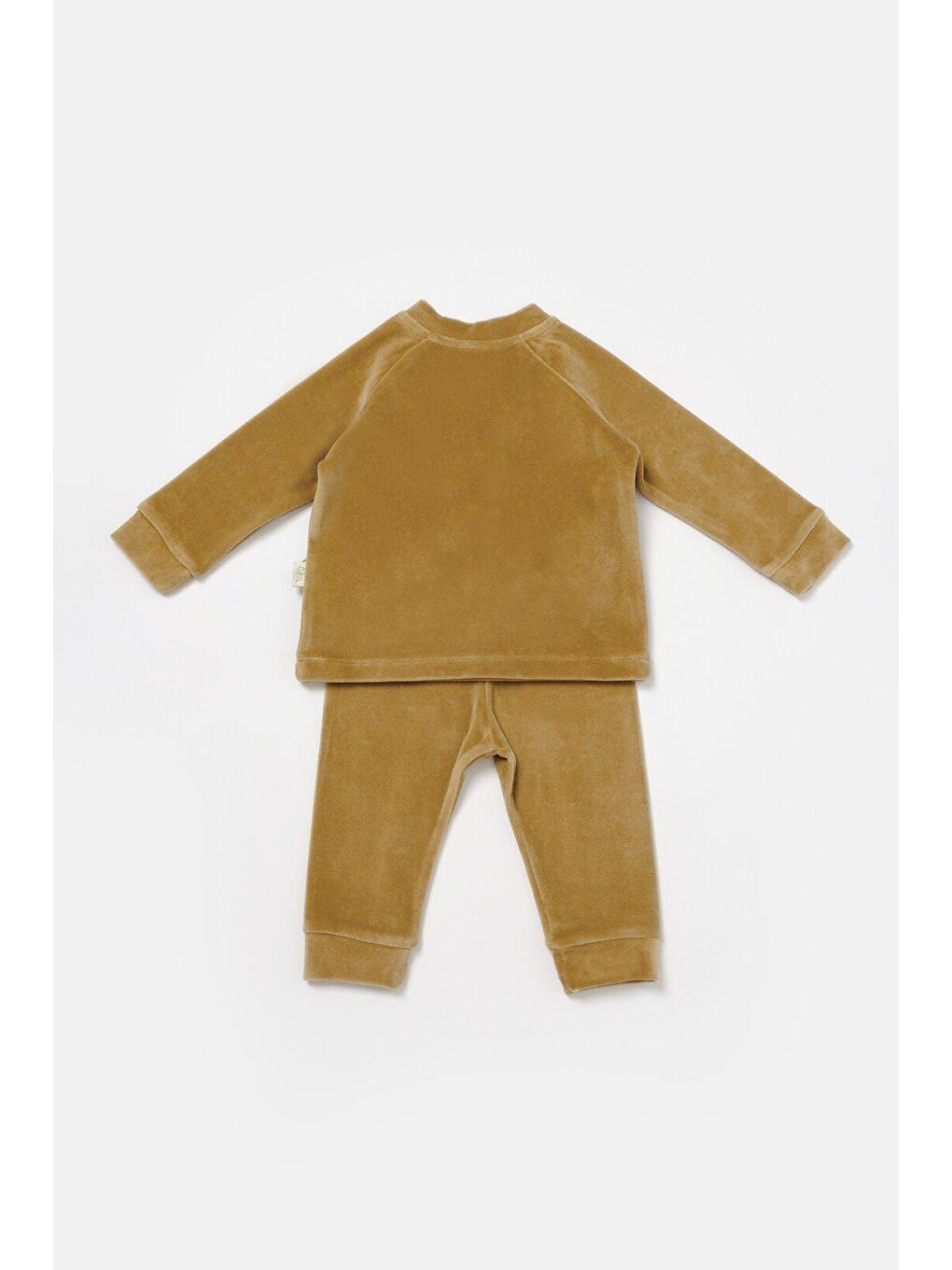 Sarı Kadife Alt & Üst Takım-1