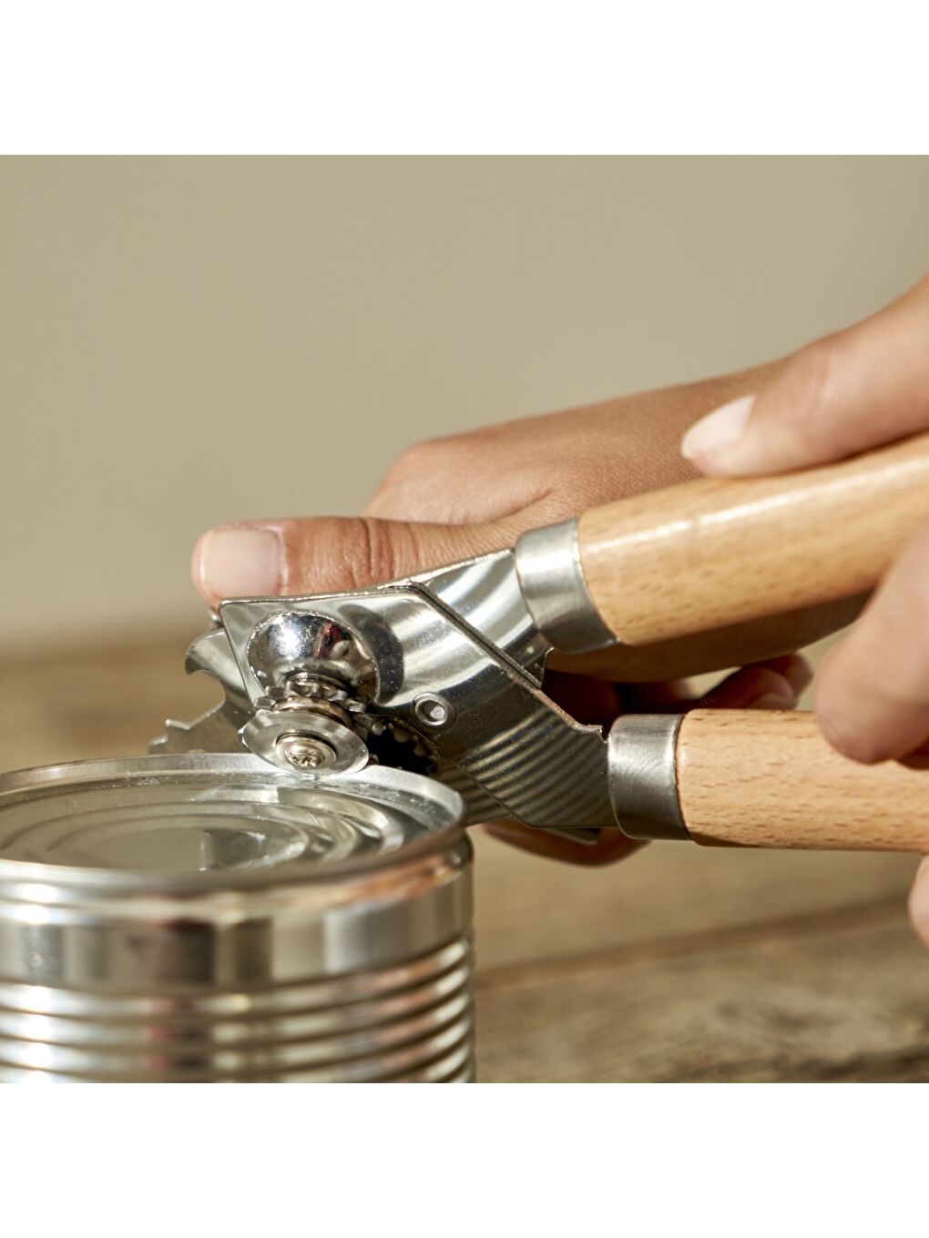 Bej Crack Konserve Açacağı Naturel 18 cm-4