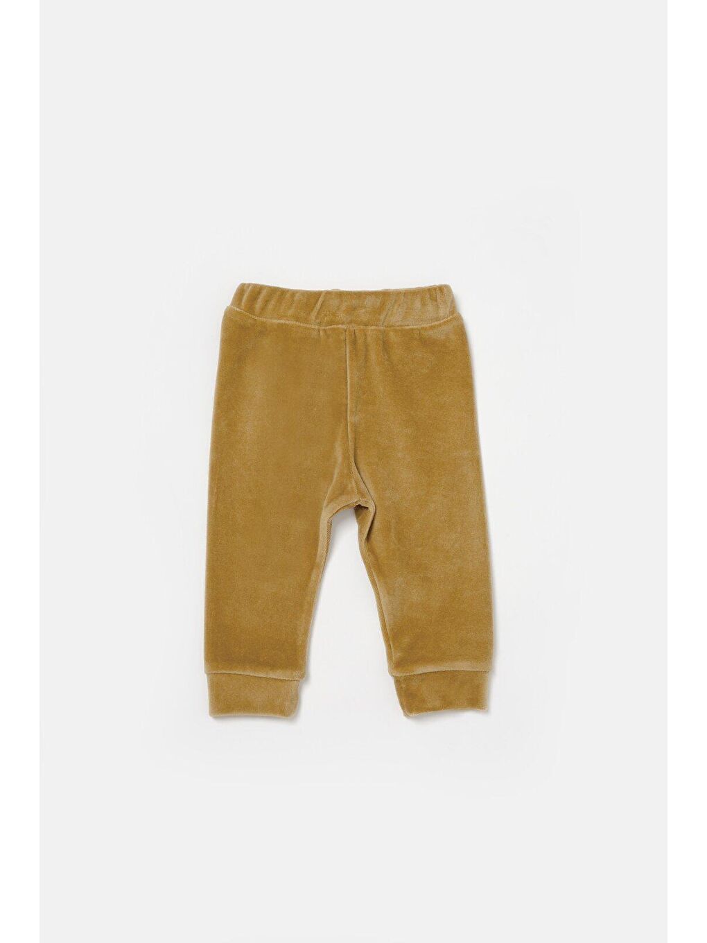 Sarı Kadife Alt & Üst Takım-4