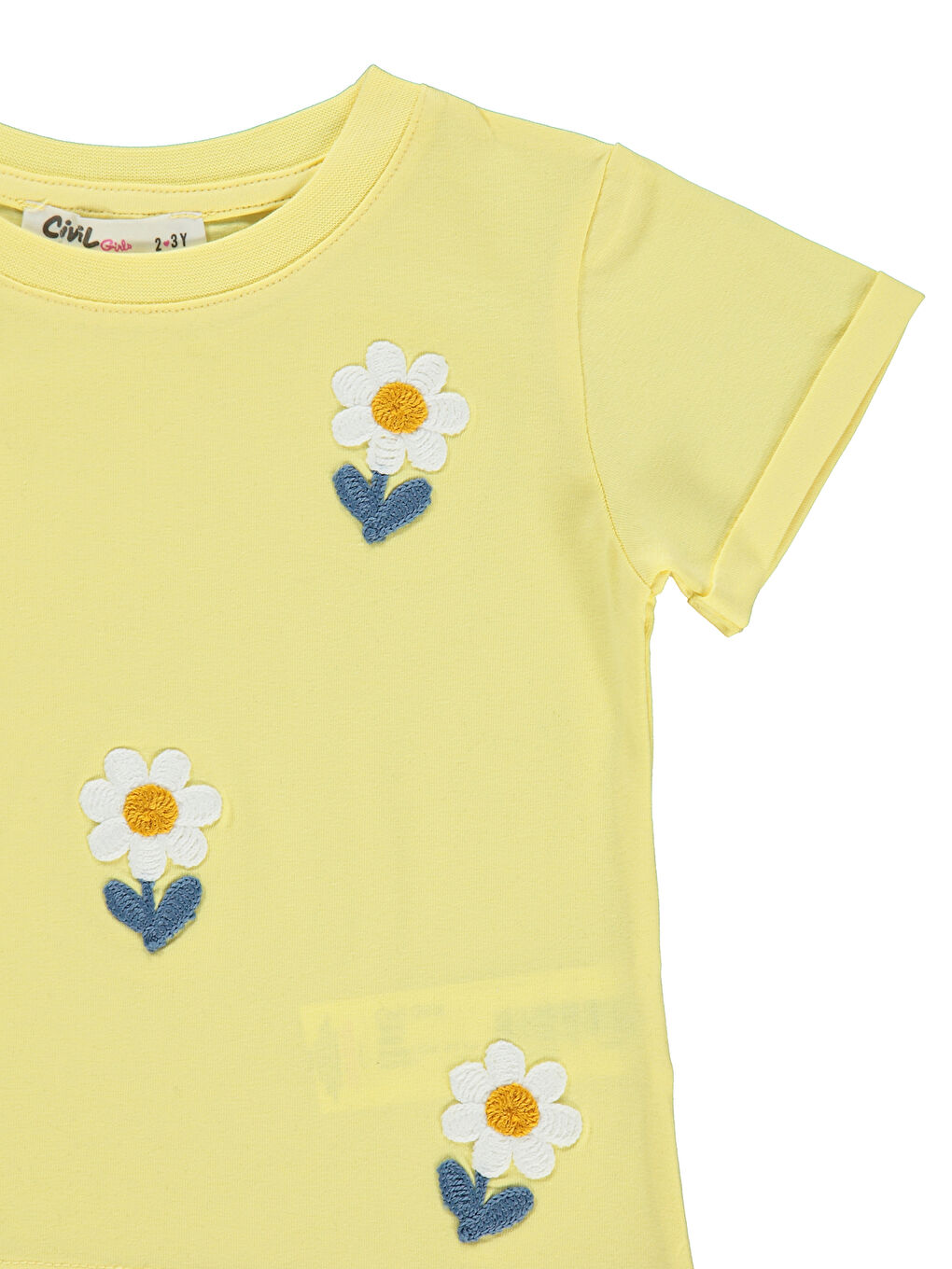 Girls Kız Çocuk Takım 2-5 Yaş Açık Sarı-3