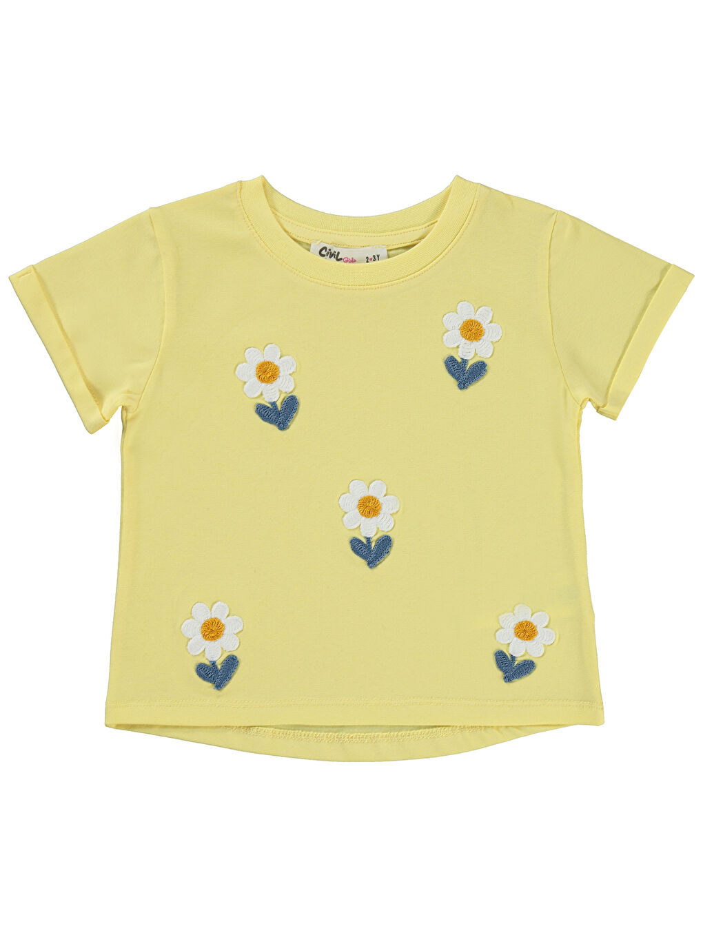 Girls Kız Çocuk Takım 2-5 Yaş Açık Sarı-2