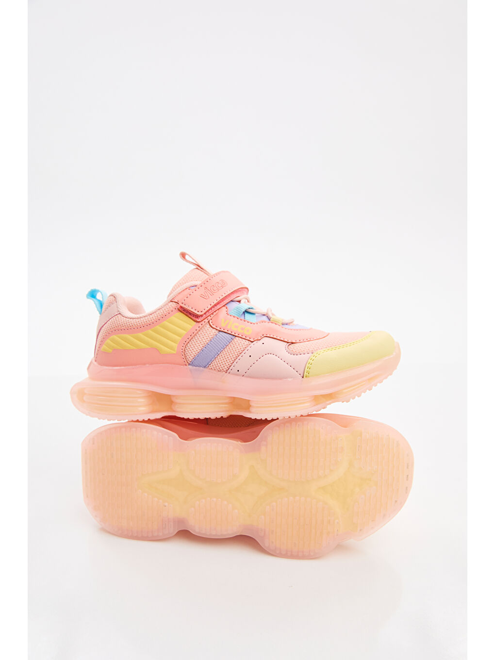 Pembe Bosa Basic Kız Okul Öncesi Pudra Spor Ayakkabı-2