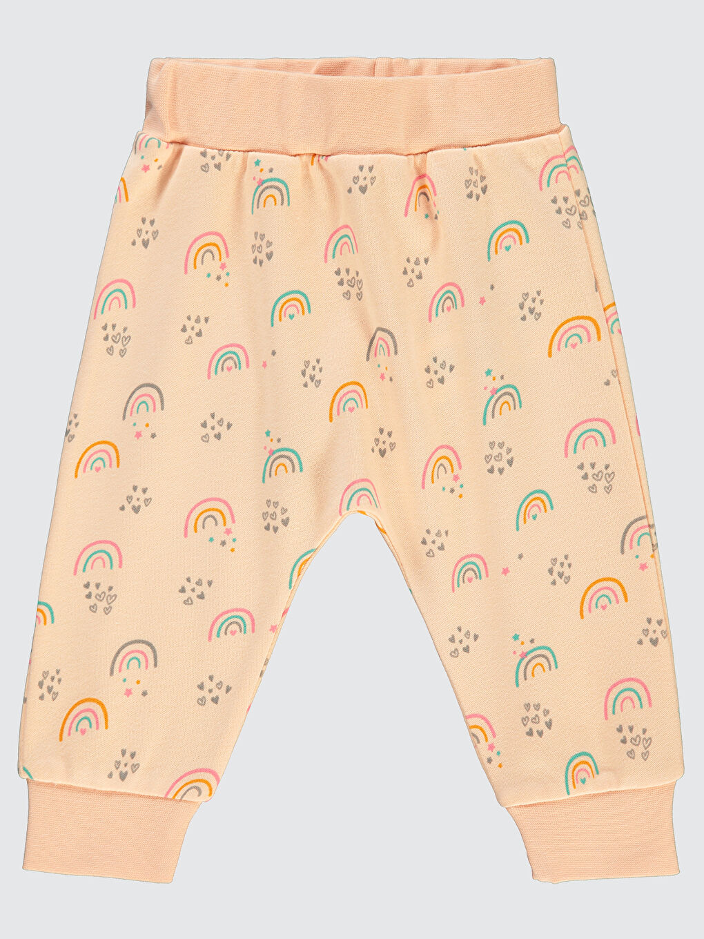 Pembe Baby Kız Bebek Patiksiz Tek Alt 6-18 Ay Pudra