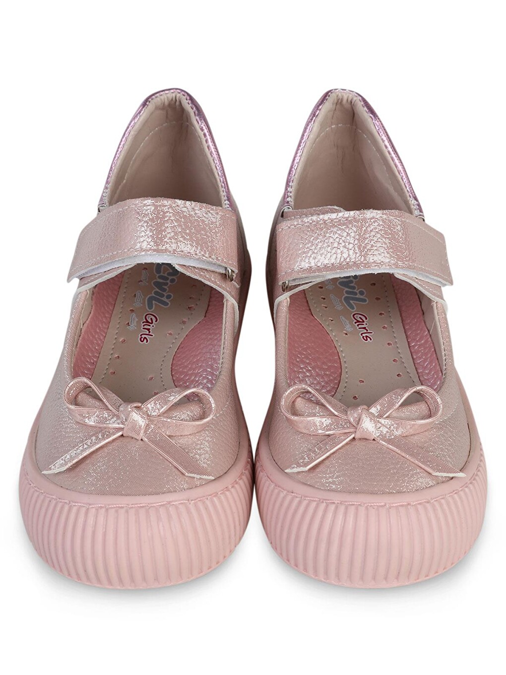 Girls Fiyonklu 26- Babet - Pembe-3