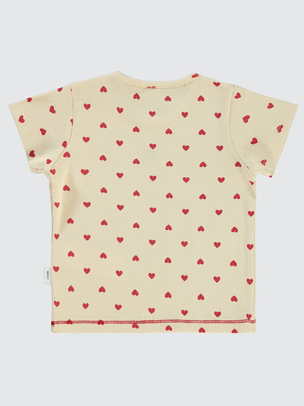 Bej Baby Kız Bebek Tişört 6-18 Ay Fil Dişi-1