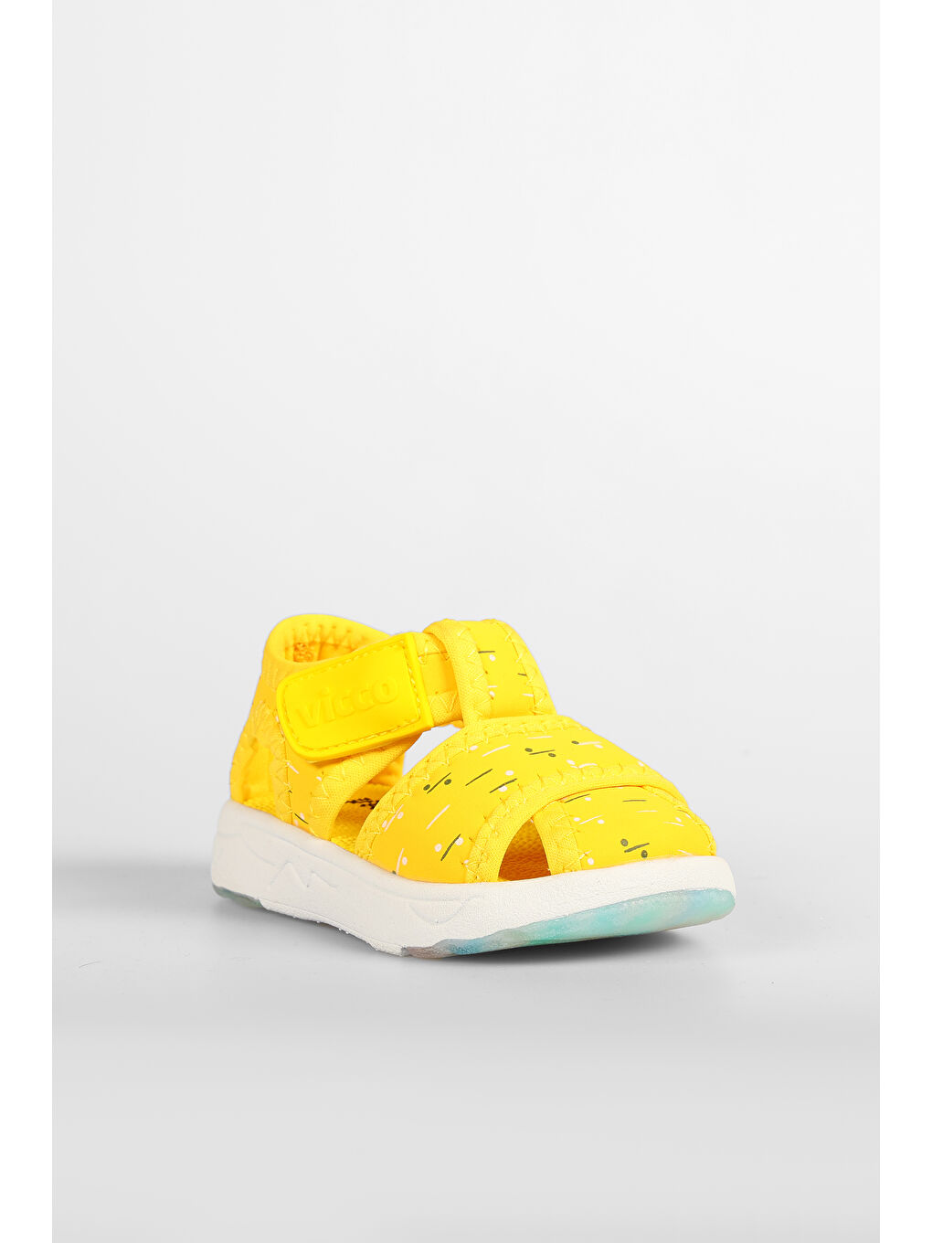 Bumba III Hafif Unisex Okul Öncesi Sarı Sandalet-2