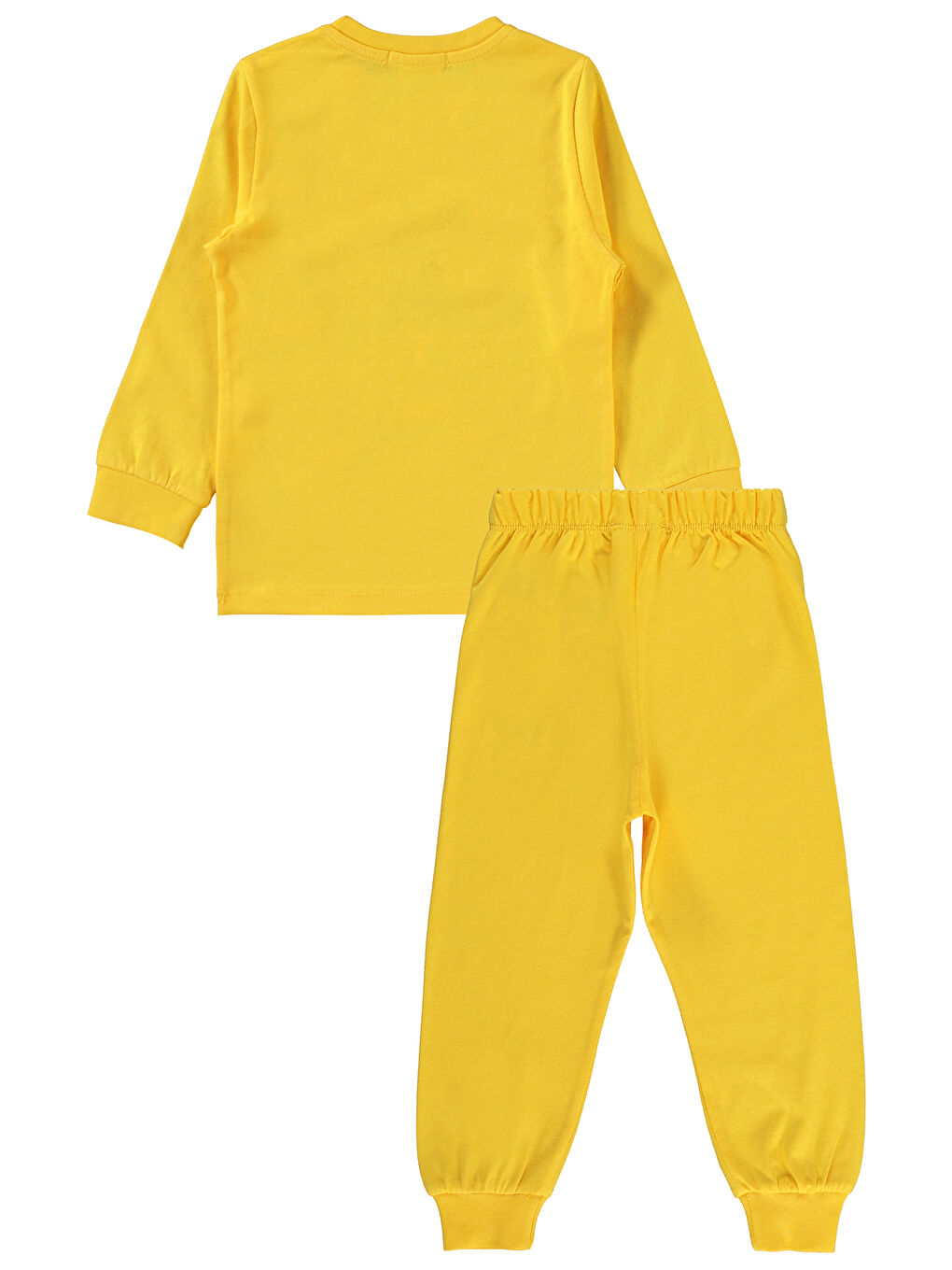 Boys Erkek Çocuk Pijama Takımı 2-5 Yaş Sarı-1
