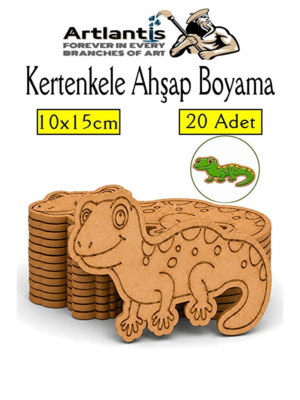 Ahşap Boyama Böcekler 20 Adet 10x15cm Boyama Böcek Figürleri Etkinlik Çocuk Gelişim Motor Beceri
