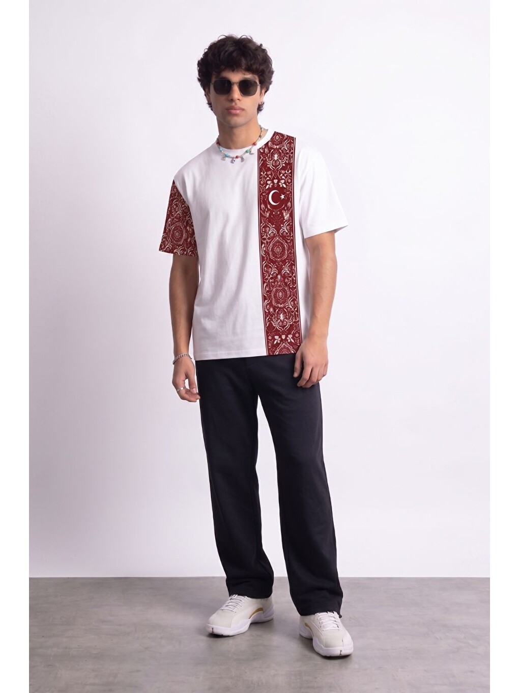 Boxy Türkiye Beyaz Premium T-shirt-1