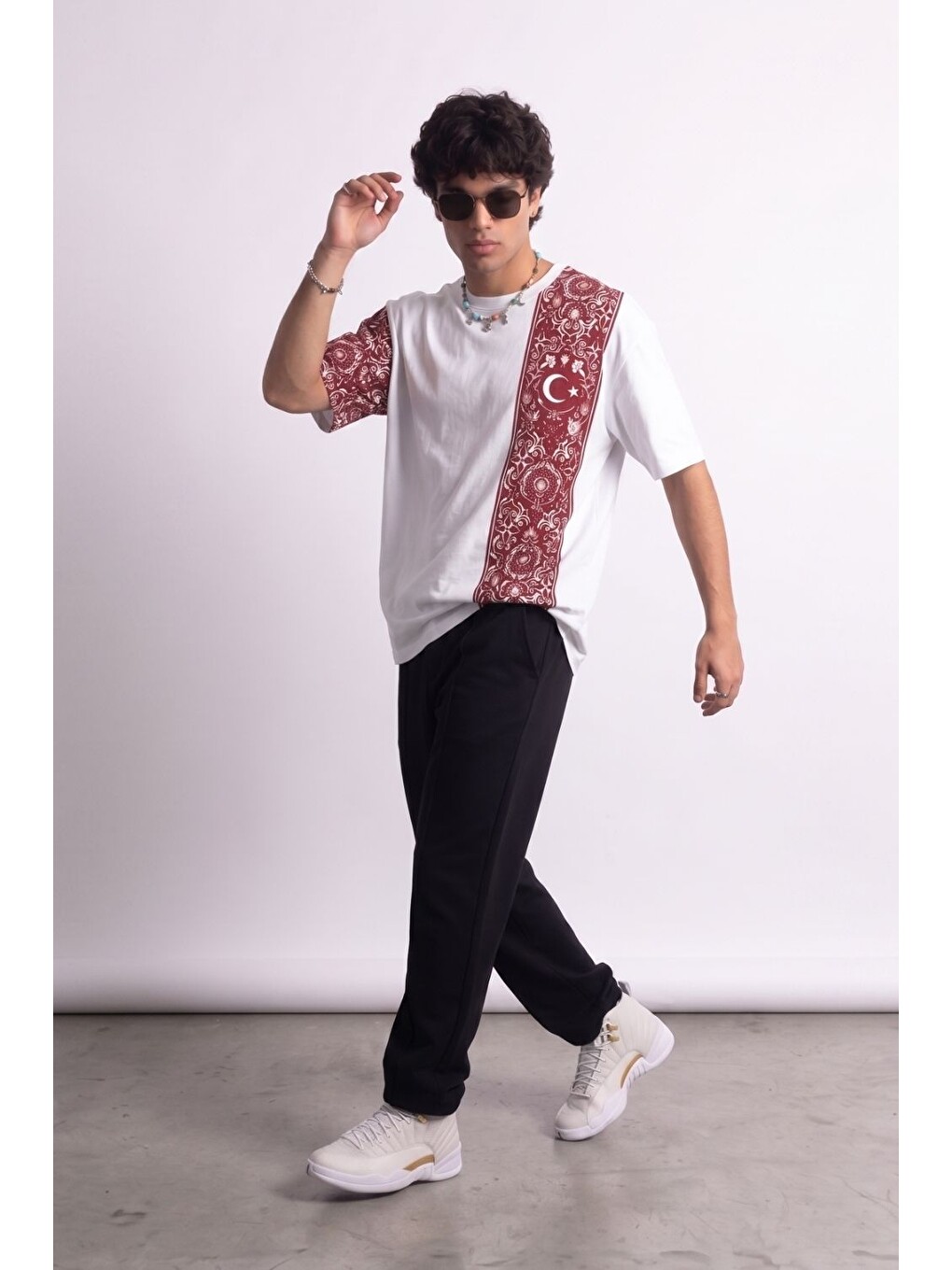 Boxy Türkiye Beyaz Premium T-shirt-3