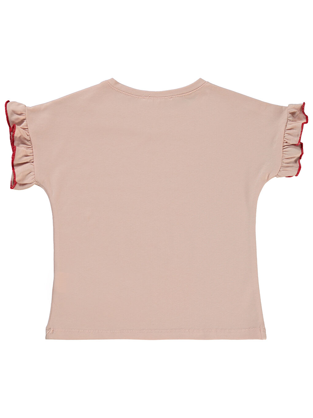 Pembe Girls Kız Çocuk Tişört 2-5 Yaş Açık Pudra-1