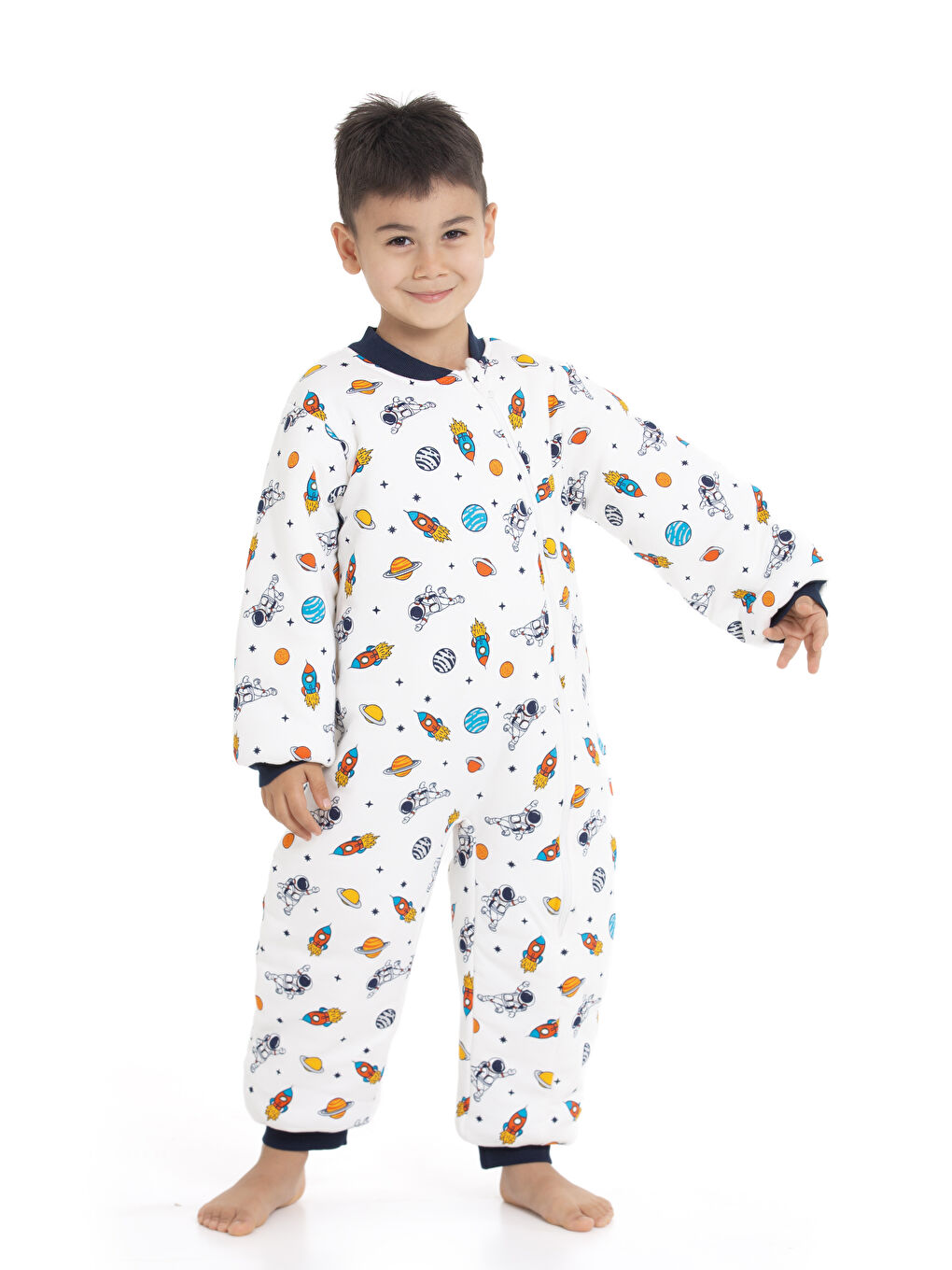 Ekru 2.5 Tog Uzay Desenli Uyku Tulumu 1024-2