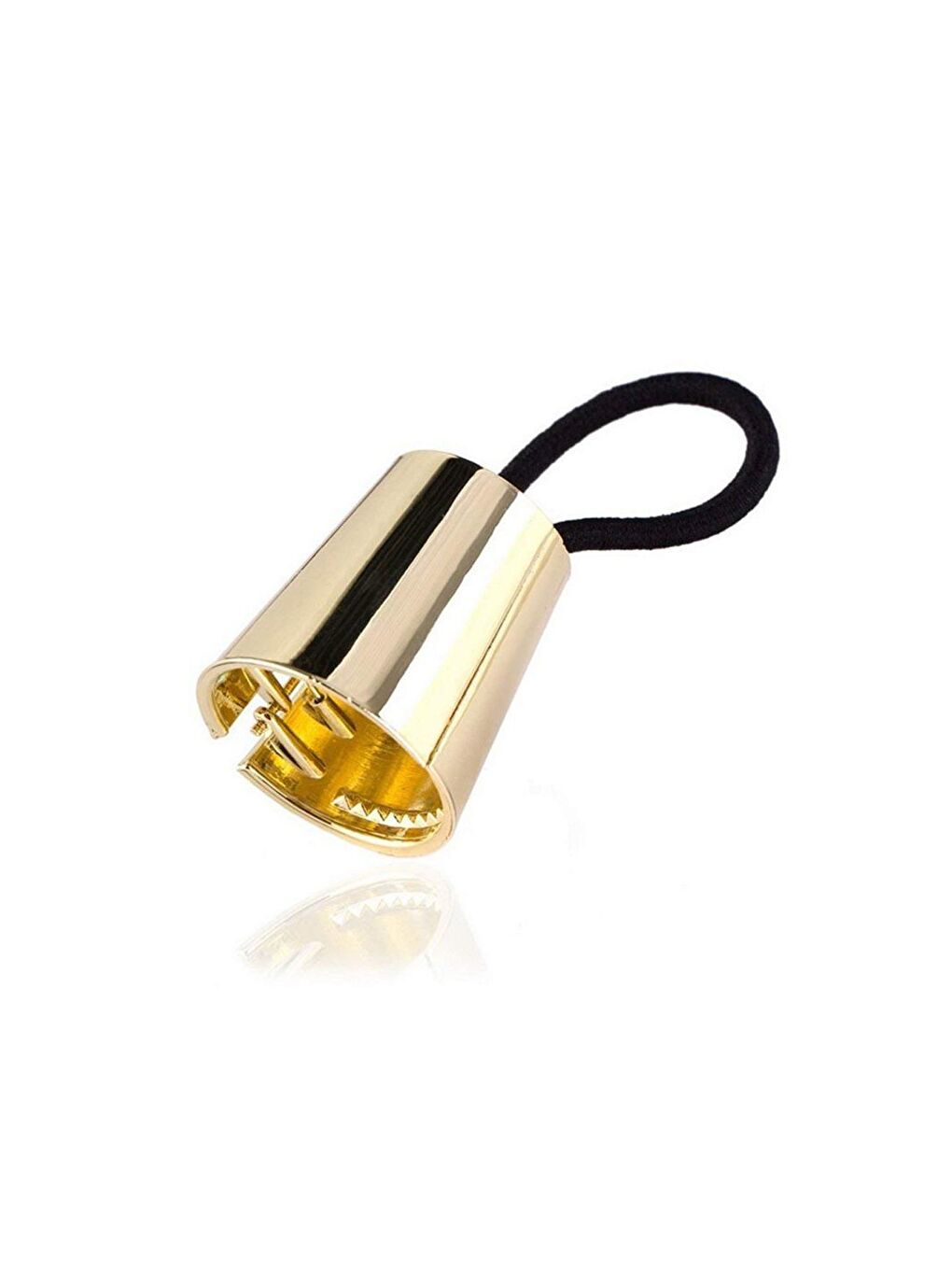 Sarı Yüksek At Kuyruğu Tokası-3