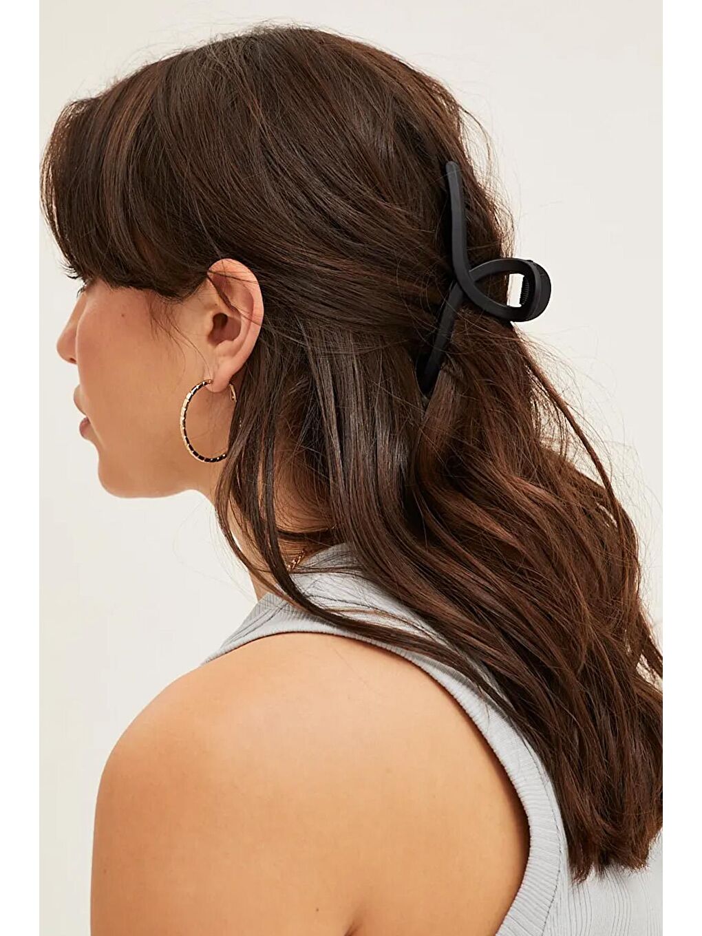 Siyah Mat S Büyük Mandal Toka-6