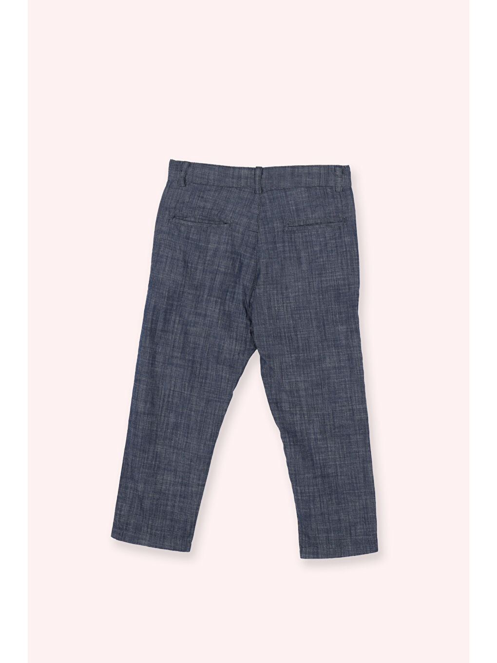 Erkek Çocuk Beli Ayarlanabilir Cepli Lacivert Pantolon-1