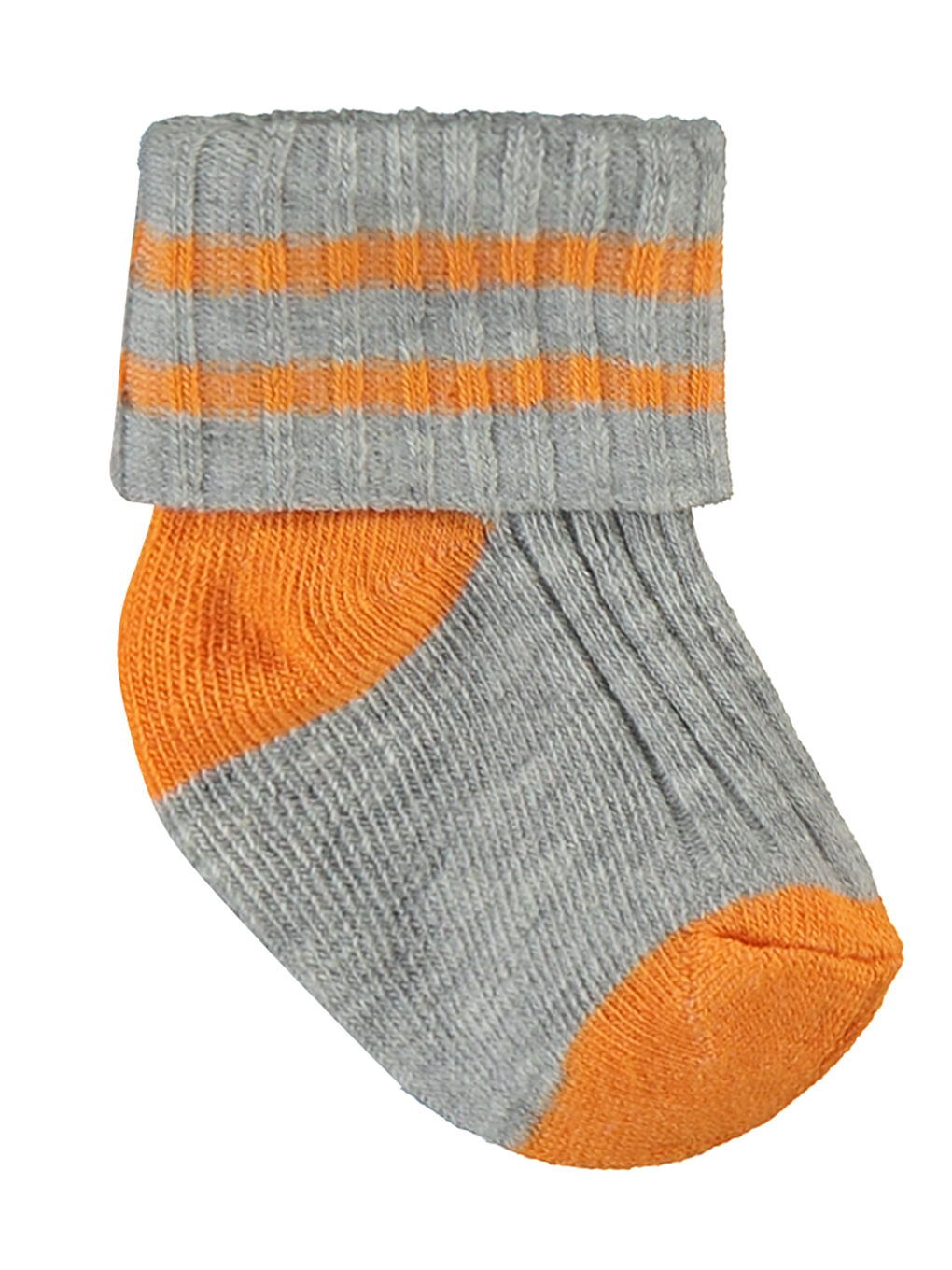 Baby Bebek 3'lü Çorap Set 0-24 Ay Turuncu-4