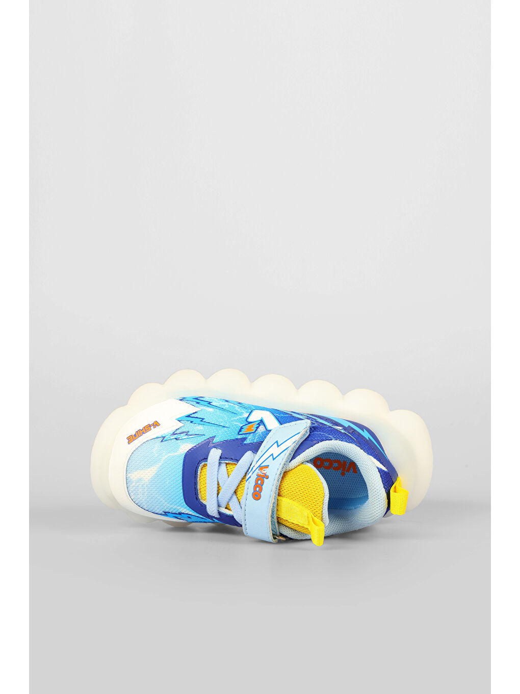 Flash Işıklı Erkek Bebek Lacivert Spor Ayakkabı-3