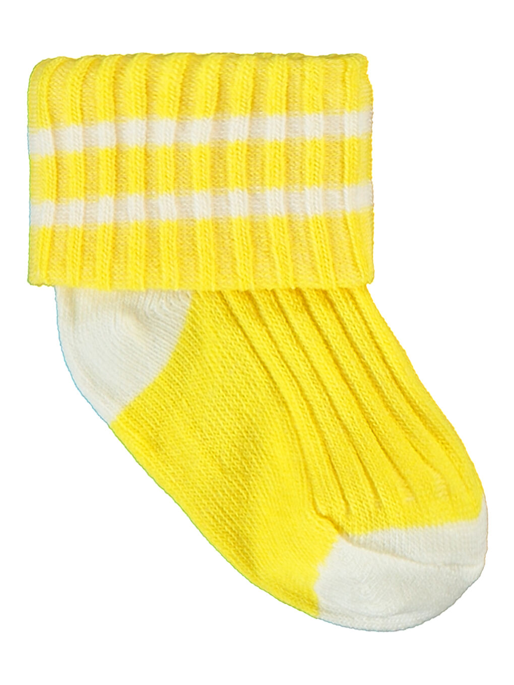 Baby Bebek 3'lü Çorap Set 0-24 Ay Sarı-2