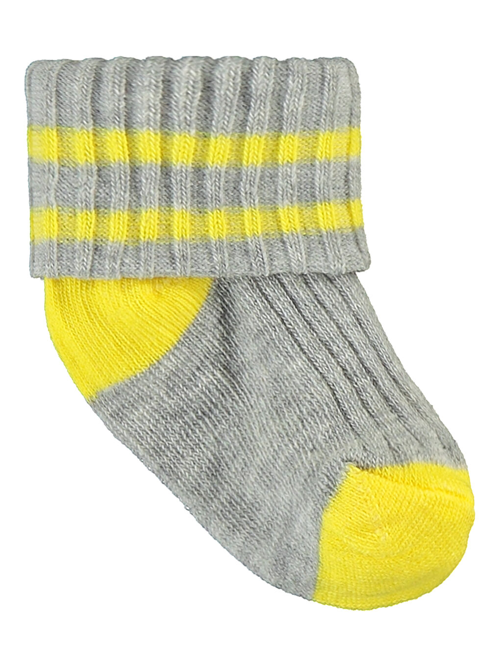 Baby Bebek 3'lü Çorap Set 0-24 Ay Sarı-3