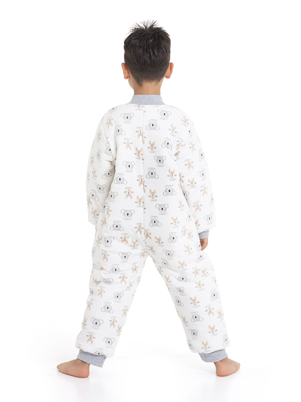 Ekru 2.5 Tog Koala Desenli Uyku Tulumu 1027-7