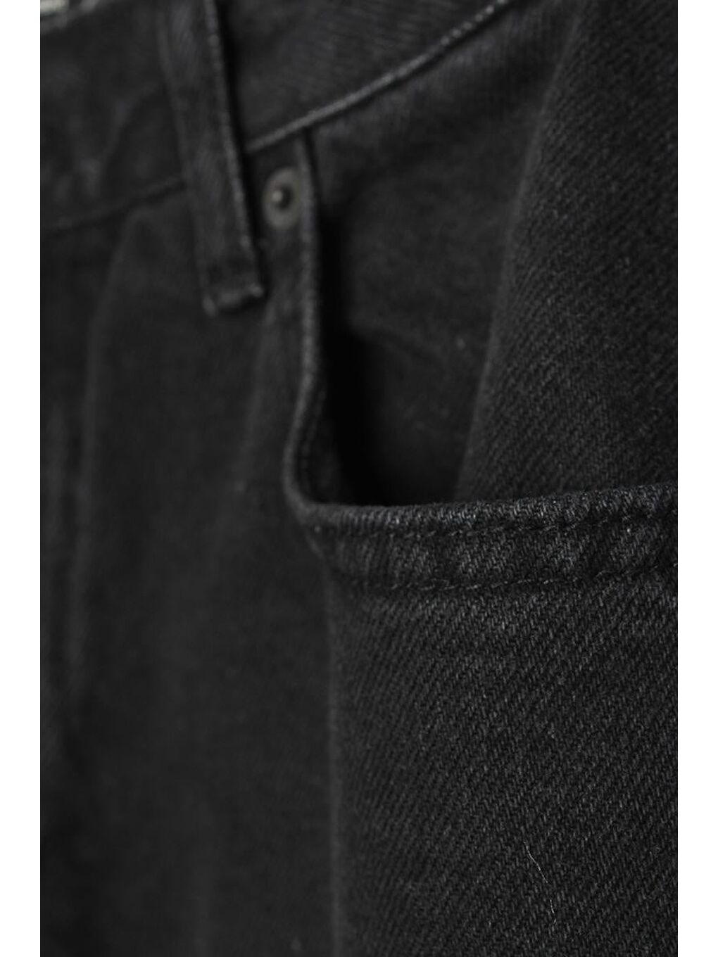 ALLDAY Antrasit-Pamuklu Denim Pantolon - 3