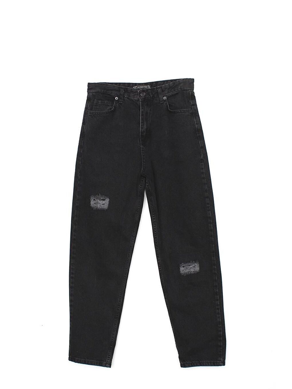 ALLDAY Antrasit-Pamuklu Denim Pantolon - 4