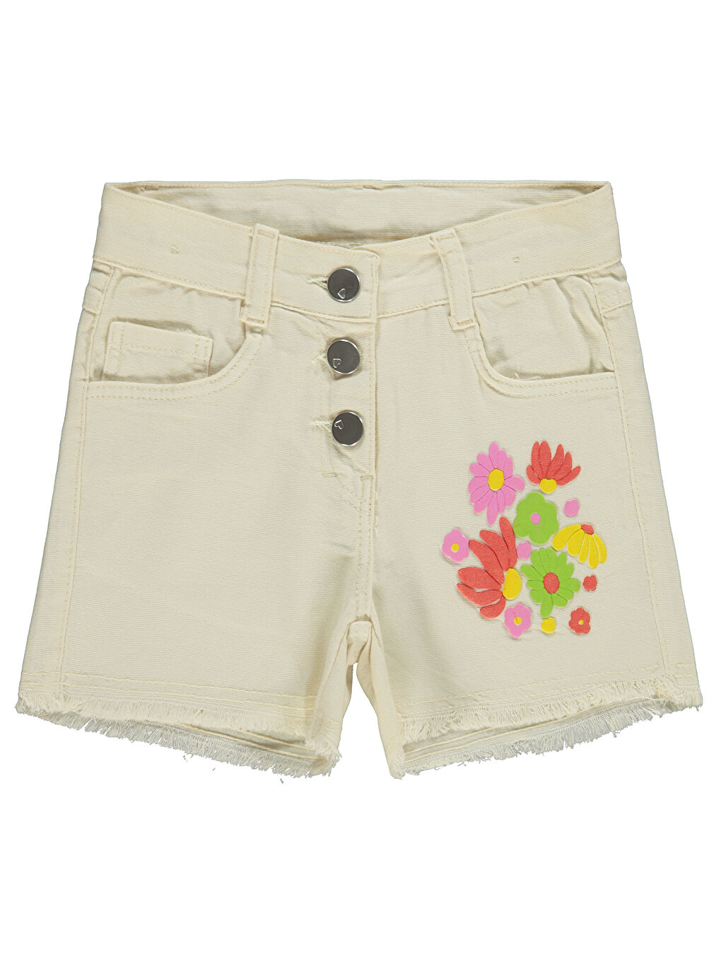 Girls Kız Çocuk Şort 2-5 Yaş Bej