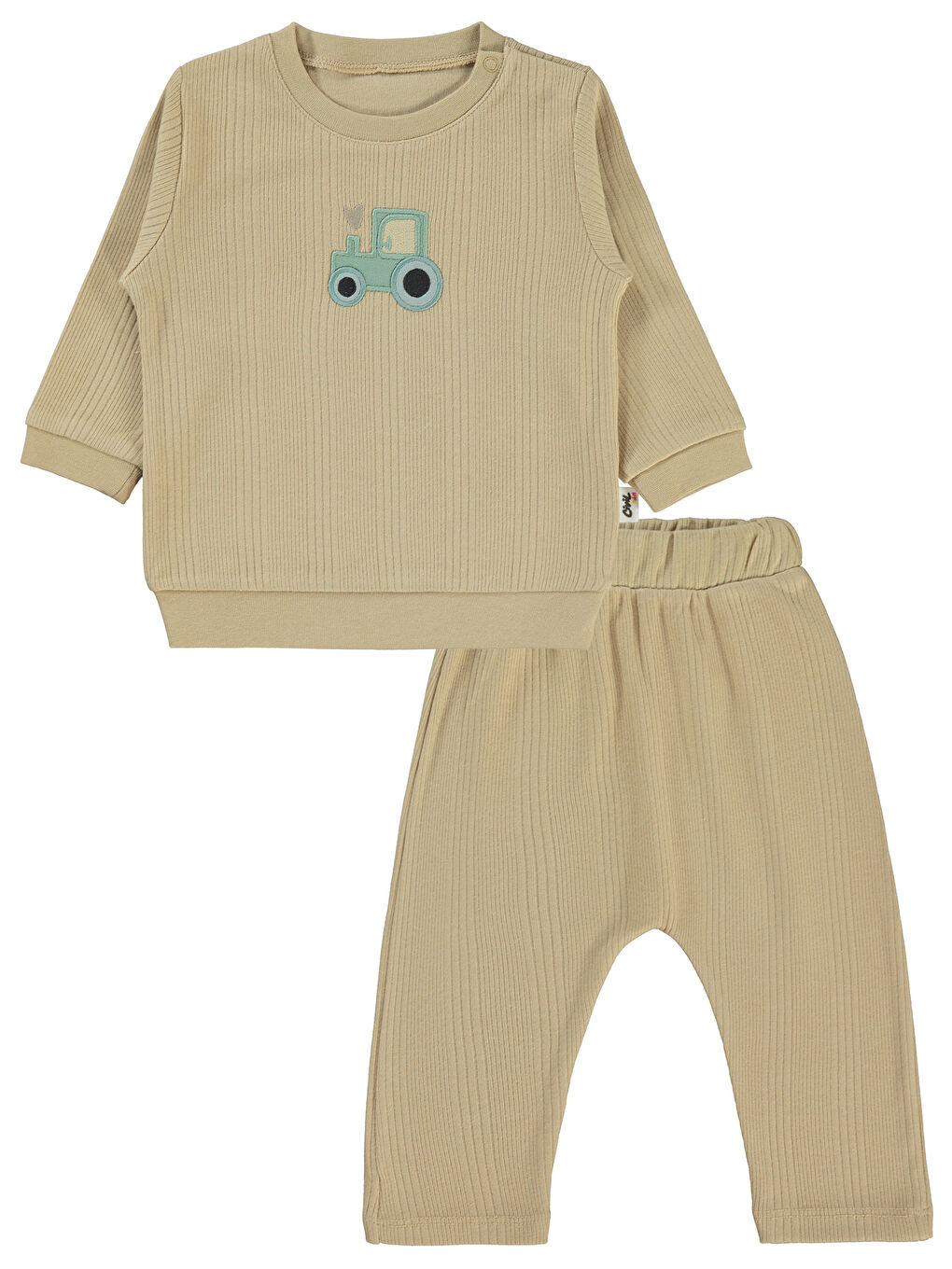 Kahverengi Baby Erkek Bebek Takım 6-18 Ay Sütlükahve