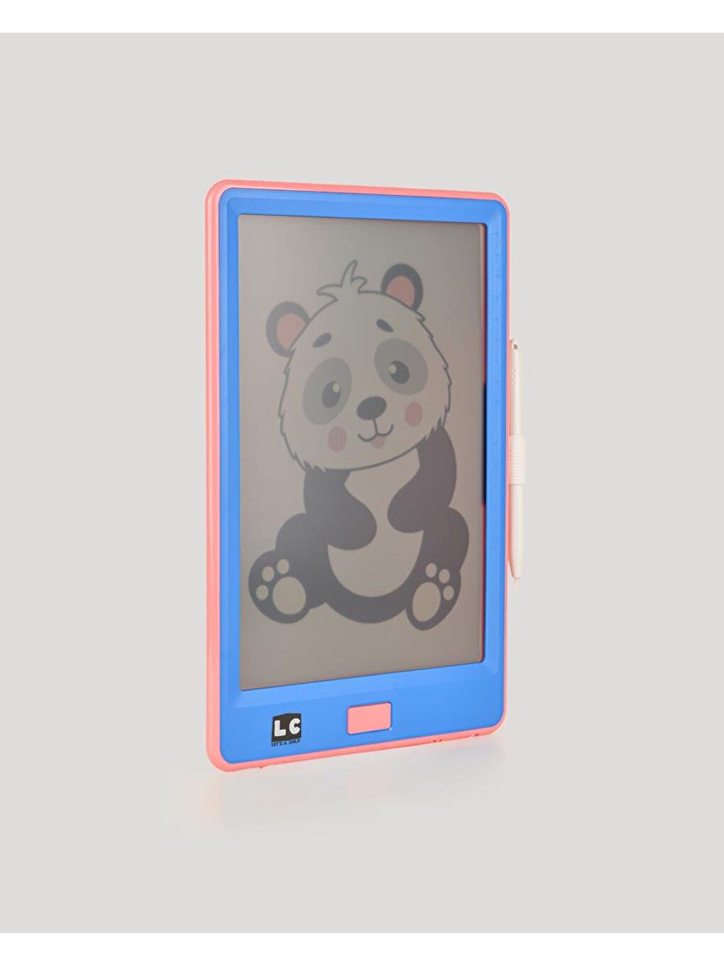 10 inch Şeffaf LCD Dijital 4 Adet Çizim Kartlı Tablet-Mavi-5