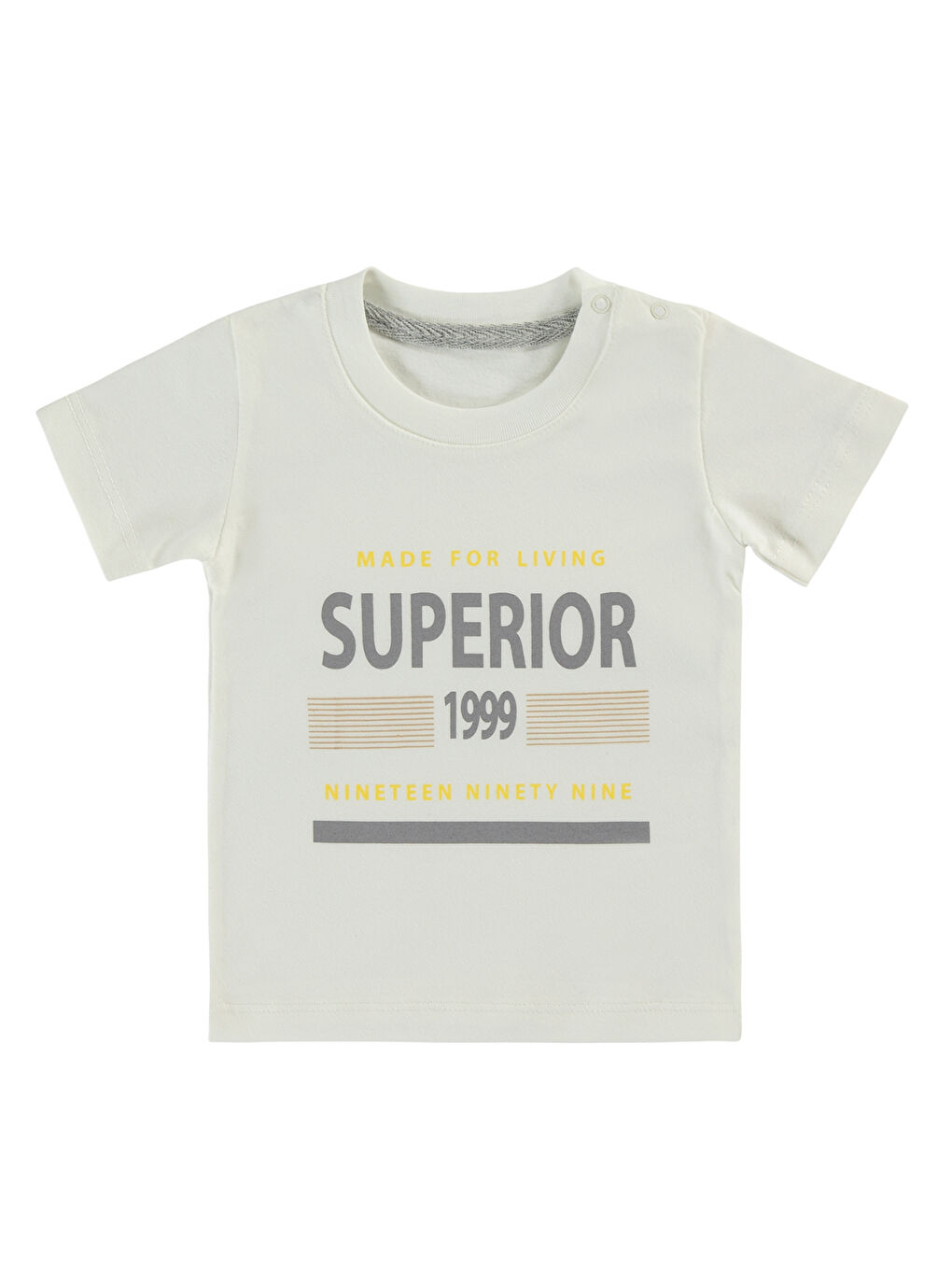 Erkek Bebek 3'lü Şortlu Takım 6-18 Ay Gri-2