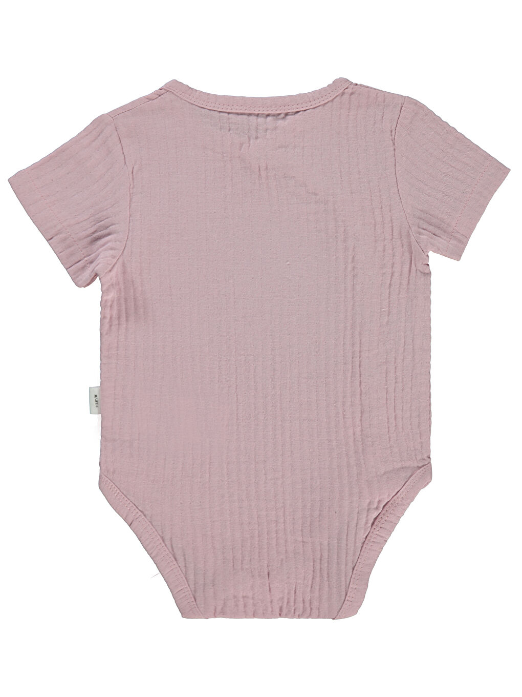 Baby Bebek Çıtçıtlı Badi 1-18 Ay Pembe-1