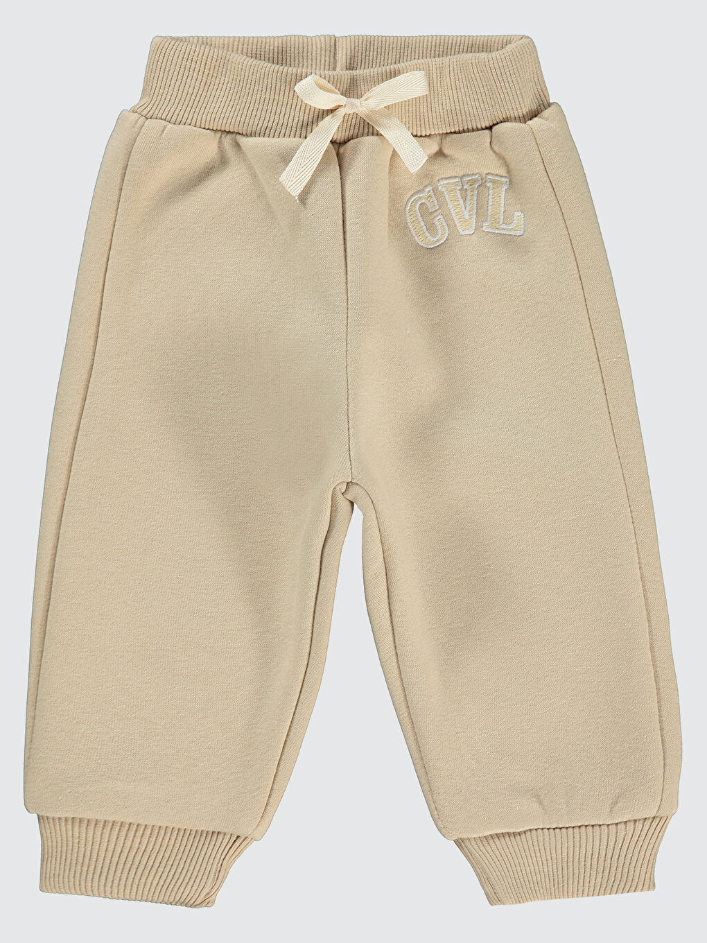 Bej Baby Erkek Bebek Eşofman Altı 6-18 Ay Taş Rengi