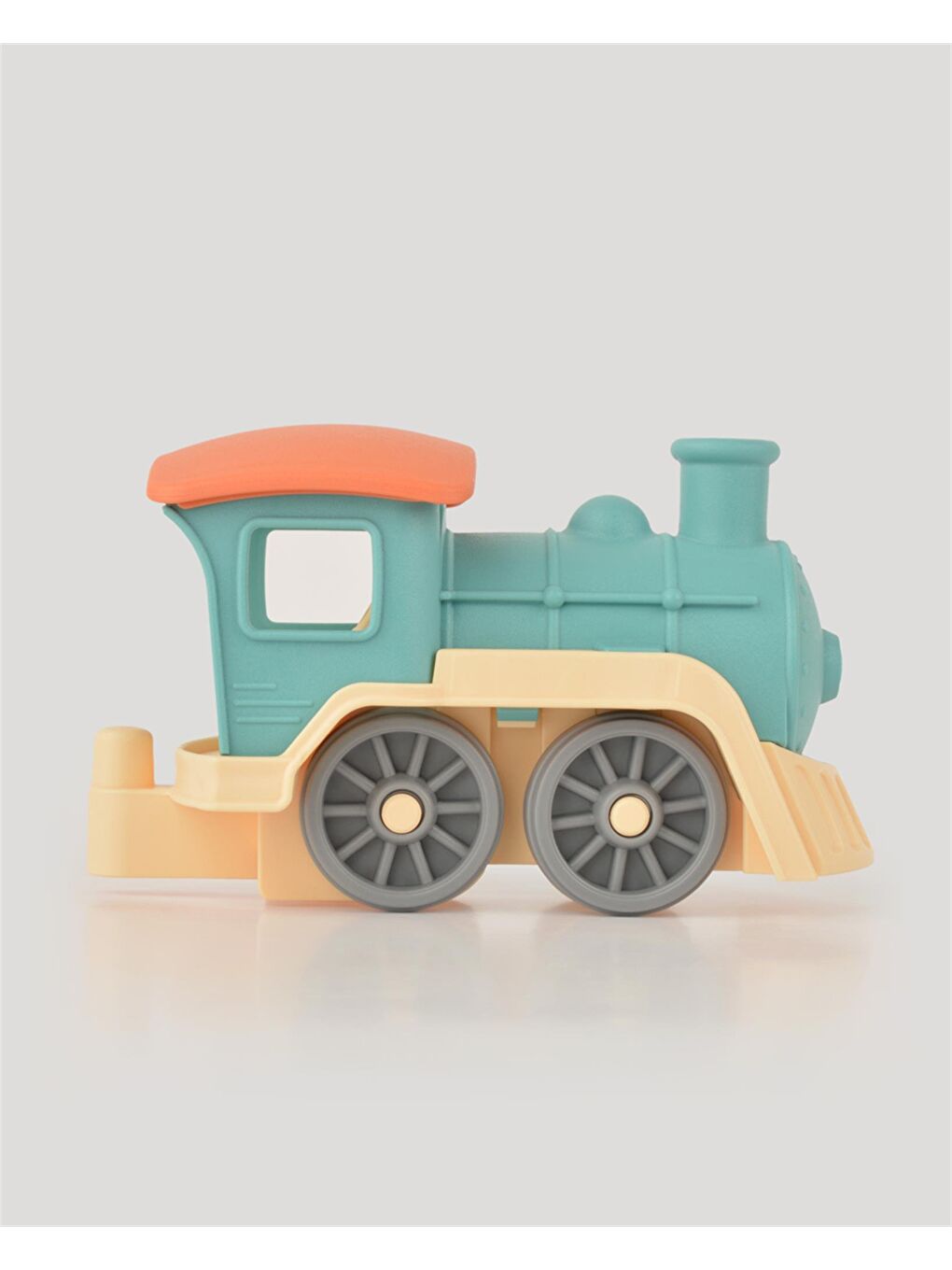 Bej Oyuncak Tren Lokomotif