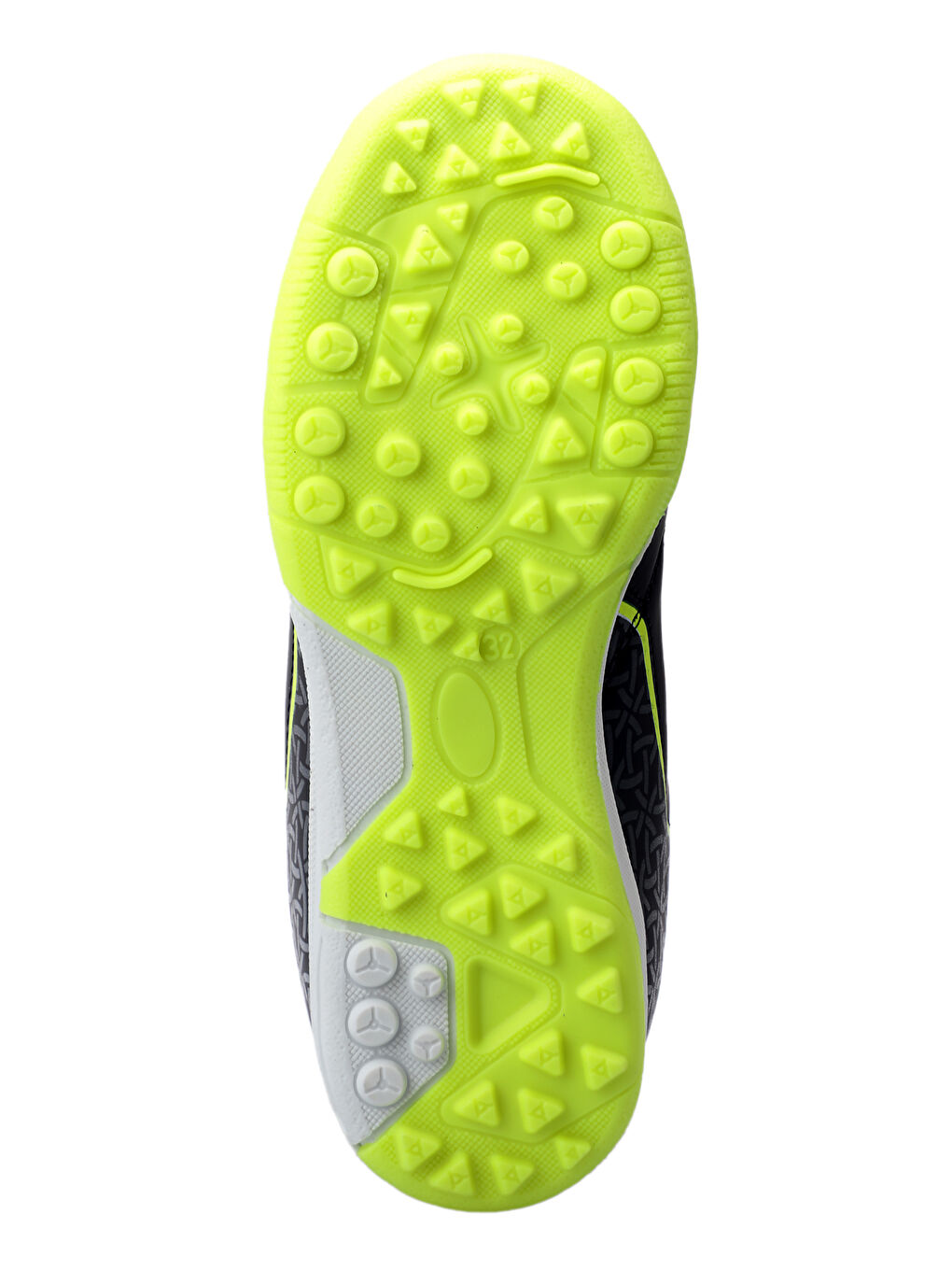 HINO HS Erkek Çocuk Halı Saha Siyah / Sarı Futbol Ayakkabısı-6