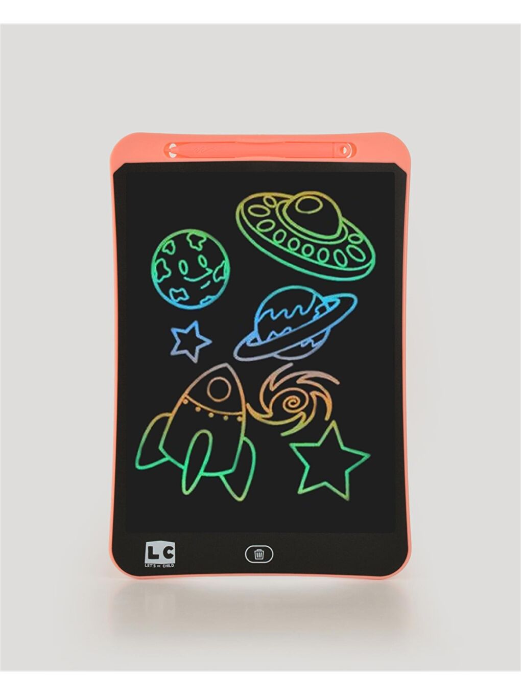 LCD Pembe Dijital Çizim Tableti Renkli 12 İnç-1