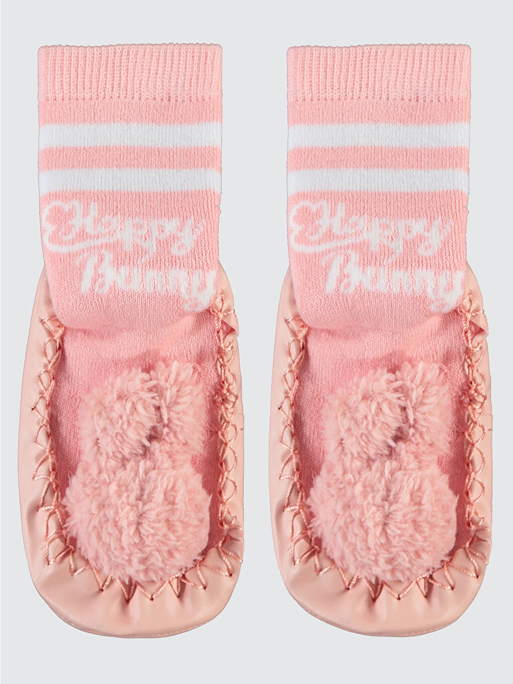 Kız Çocuk Çarık Çorap Pembe