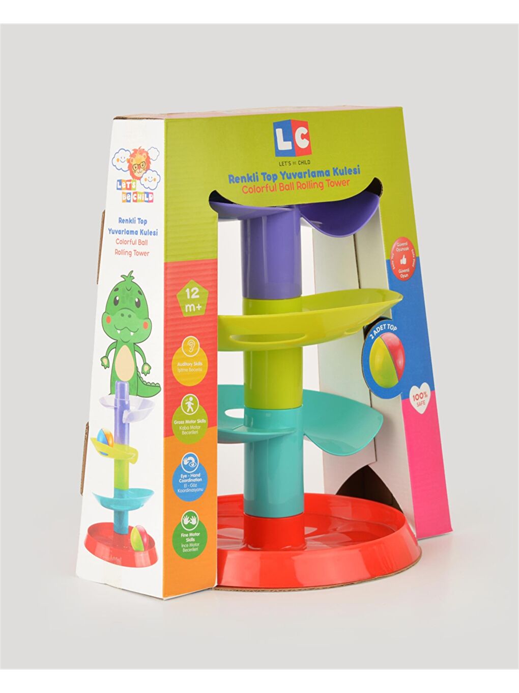 Renkli Top Yuvarlama Kulesi LC-30956-3