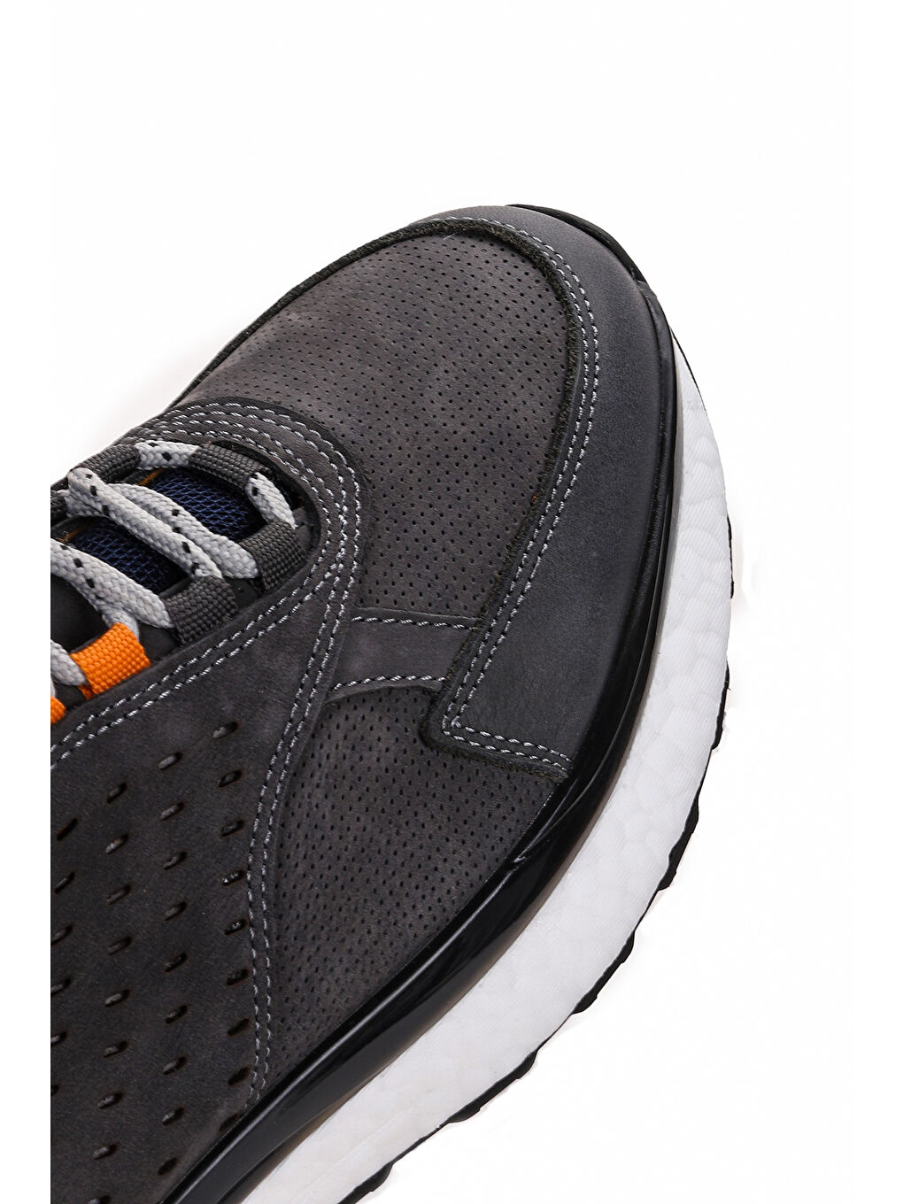 Gri Nubuk Bağcıklı Erkek Spor Ayakkabı 152-17307-5