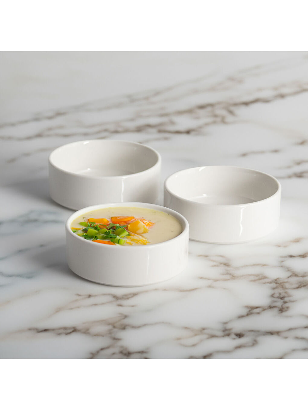 Ekru Paris 3 Parça 12 Cm Joker Kase